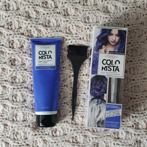 1x Loreal Paris Colorista #Indigo500 Semi Permanent Color full size - Picture 2 of 14